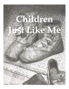 Children Just Like Me, Cover